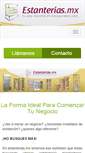 Mobile Screenshot of estanterias.mx